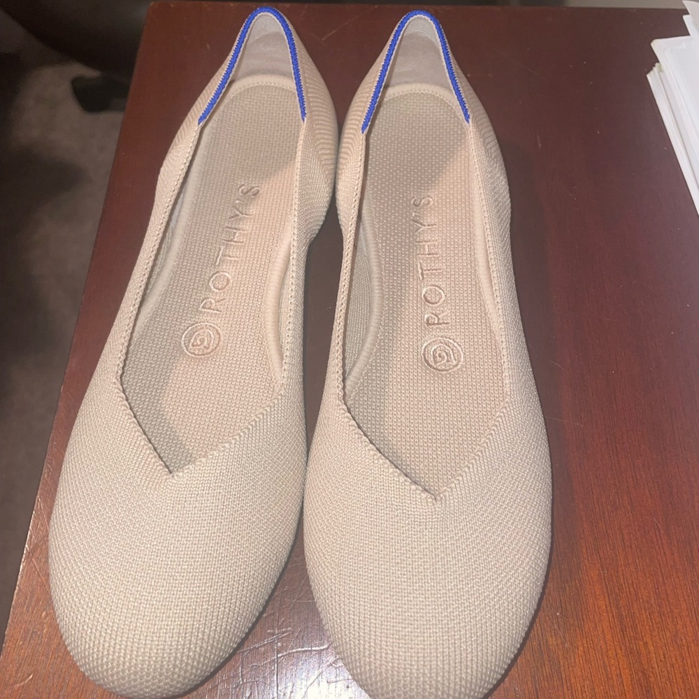 Never Worn Rothy flats